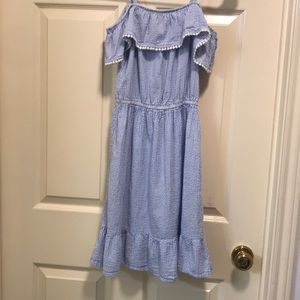 off the shoulder dress